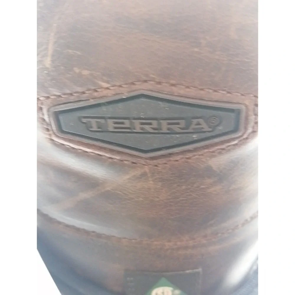 Terra Boots Mens Crossbow XS Brown 13 Composite Toe Work Shoe Leather 915507 NEW